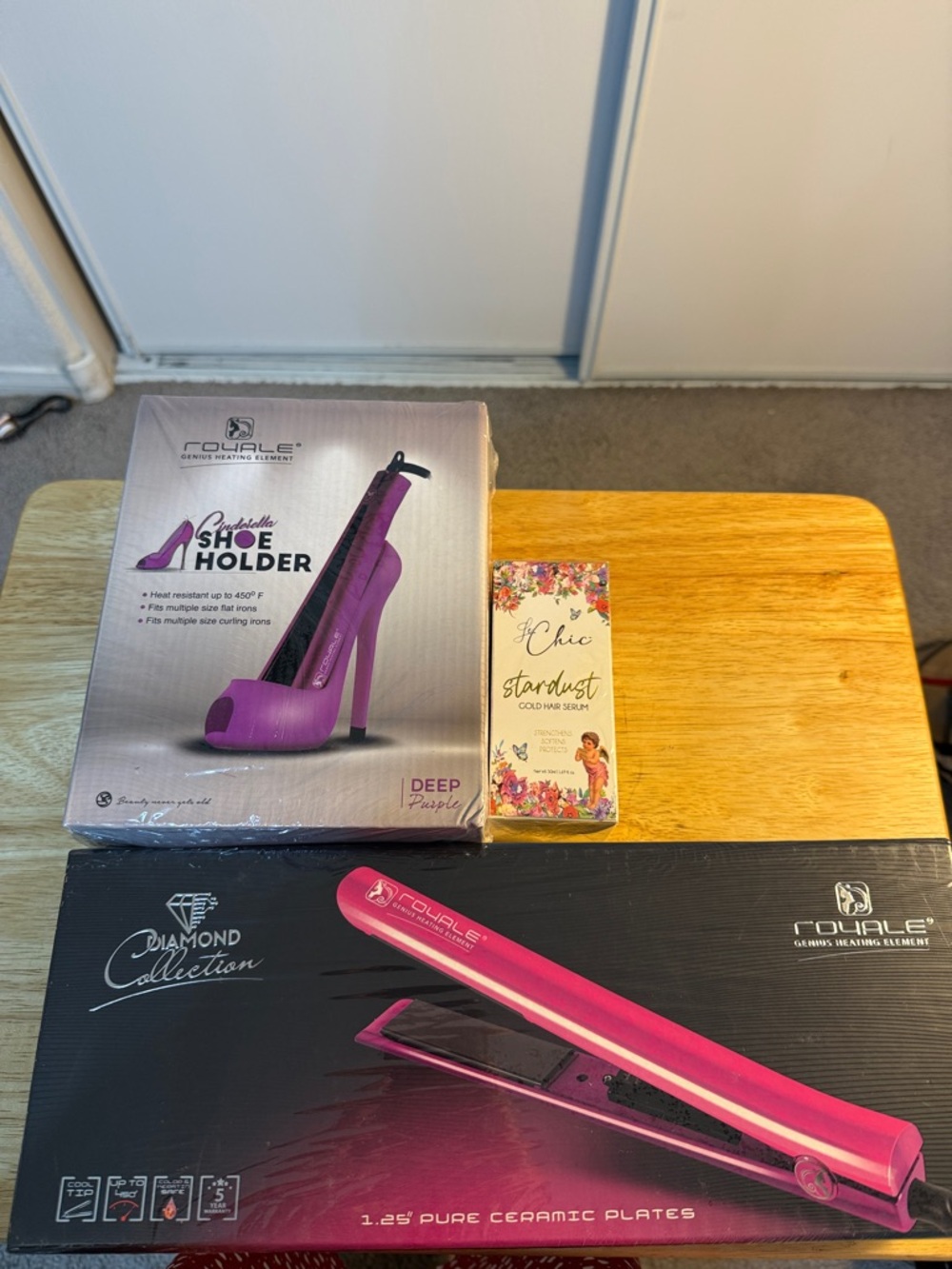 Deep Purple Women’s Ceramic Hair Straightener